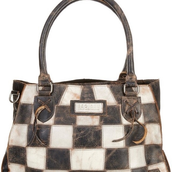 Bed Stu Handbags - Bed Stu Rockababy Checkered Tote